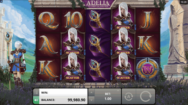 Характеристики слота Adelia The Fortune Wielder 4