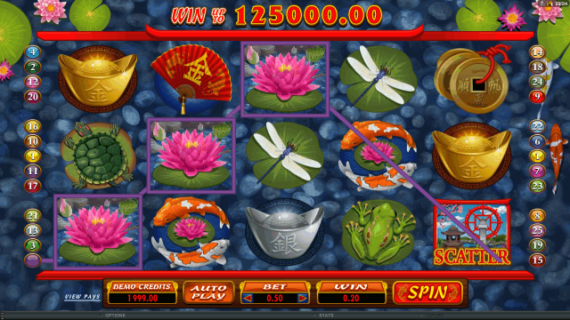 Бонусная игра Lucky Koi 2